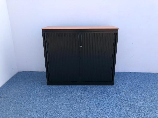 Armoire basse métallique 120×100 cm noir