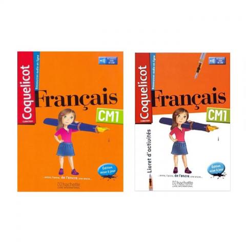Hachette Coquelicot CM1 livre et cahier d'activité Hachette Coquelicot CM1 livre et cahier d'activité