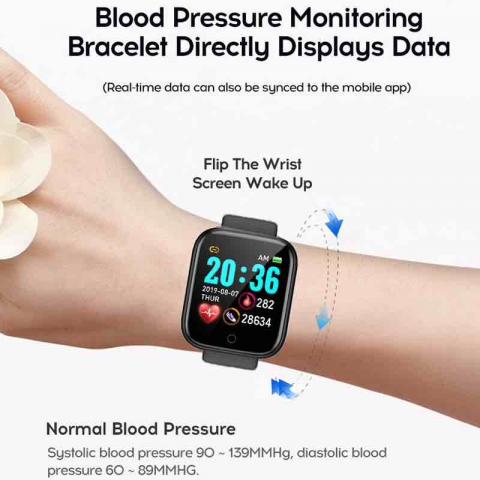 Smartwatch D20 BT Smart Tracker Smart Bracelet Y68 Smartwatch D20 BT Smart Tracker Smart Bracelet Y68