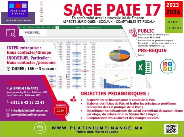 Formation - Sage Paie i7 – Pour RH- HRBP