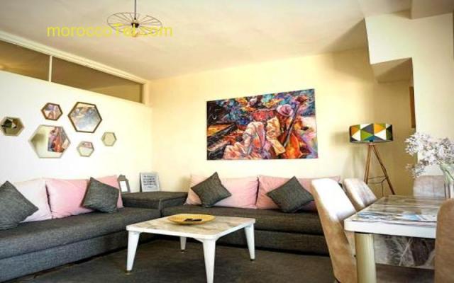 Cosy appartement au super centre ville avec vue partielle sur le parc Agadir Cosy appartement au super centre ville avec vue partielle sur le parc Agadir