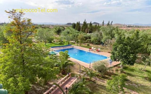 Maison avec piscine et grand jardin 1 hectare Marrakech Maison avec piscine et grand jardin 1 hectare Marrakech