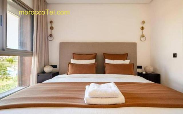 Golfside new 3-bedroom apartment Marrakech