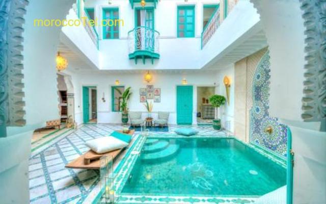 riad paradis blanc Marrakech